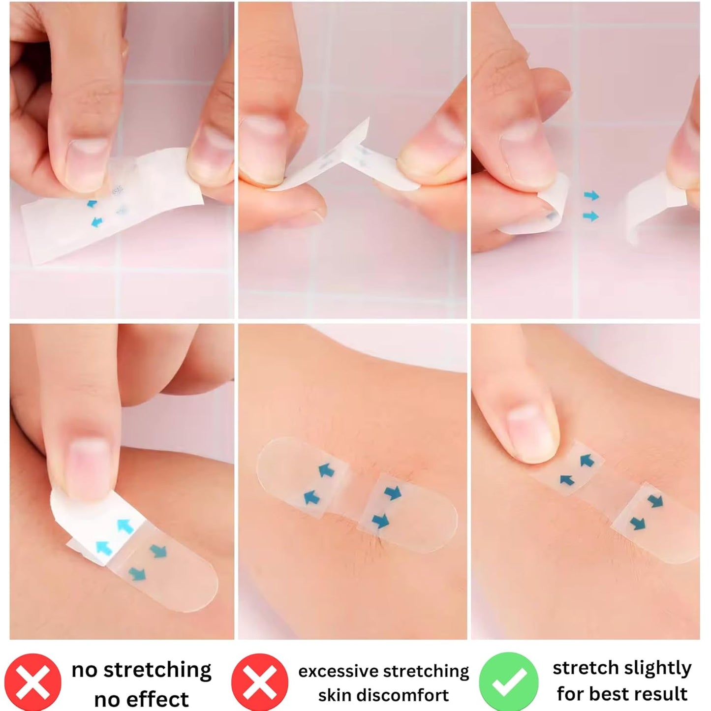 Face Lifting Tape Invisible 100 Pcs, Face Lift Tape, Anti-Sagging Skin Tape, Face Tape, Face Lift Strips, Face Lifting Bands, Anti-Wrinkle Face Tape, Face Lifting Tool, V Shape Face Lift Tape., Clear