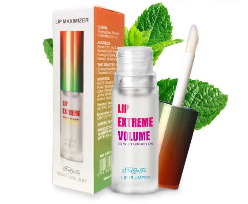 Long-Lasting Lip Plumper Oil Serum for Instant Volume and Fine Line Repair, Enhancing Lip Elasticity and Smoothness