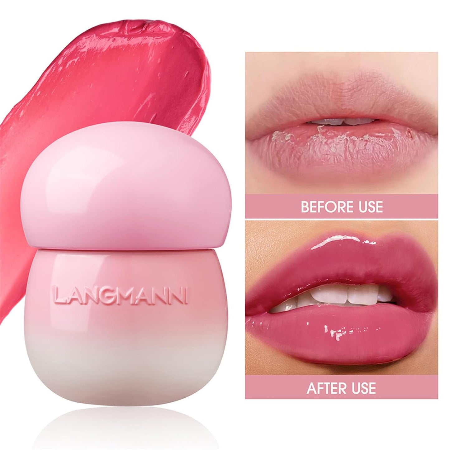Mushroom Magic: Luxurious Moisturizing Lip Plumper for Luscious Lips