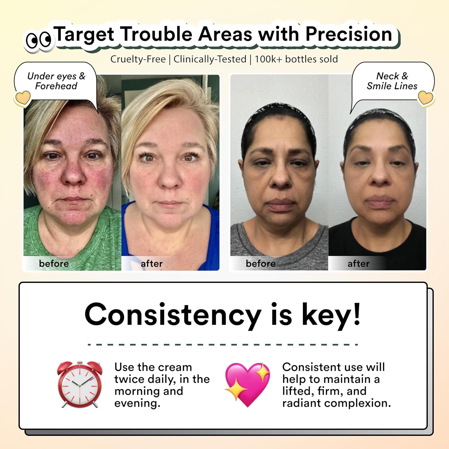 Nuorganic 24K Instant Face Lift Cream - Advanced Anti-Aging Moisturizer with Plant Stem Cells for Youthful Glow - Cruelty-Free Wrinkle Cream for All Skin - Vegan Beauty Skincare, 50Ml 3-Month Supply