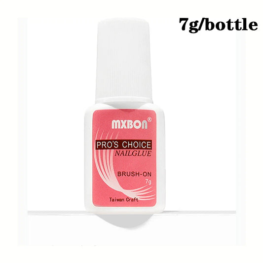 Ultimate 10G Super Strong Nail Glue - Perfect for Press On & Acrylic Nails with Built-In Brush for Easy Application