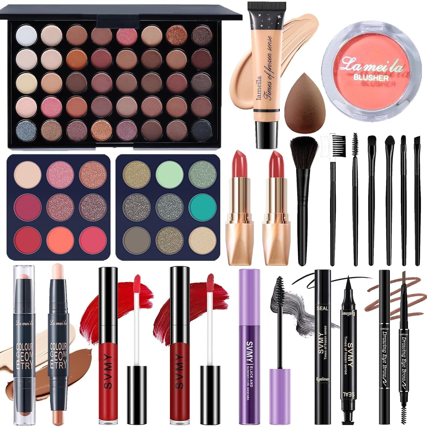 Makeup Set for Women, Makeup Kit for Beginners Teen Girls, Makeup Gift Set for Teens & Adults, Makeup Set for Girls, Eyeshadow Palette, Face & Eye Make Up