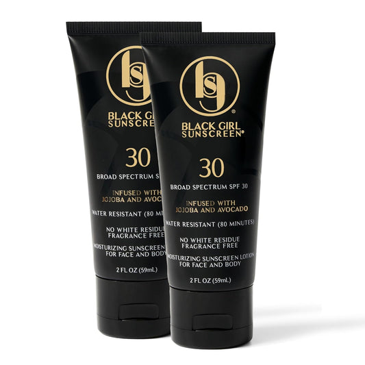 Glow with Confidence: Face & Body Moisturizing Sunscreen Lotion SPF 30 Designed for Melanin Rich Skin - No White Cast, All-Day Hydration!