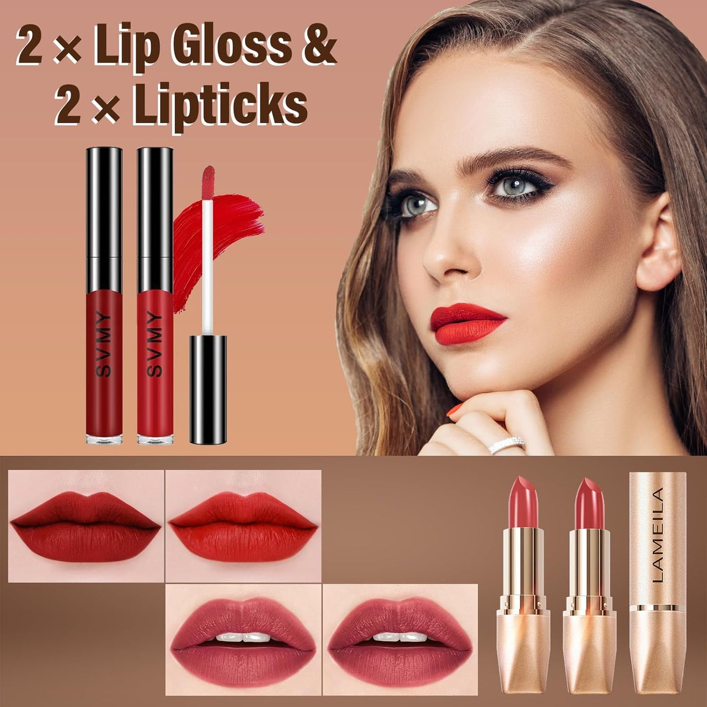 Makeup Set for Women, Makeup Kit for Beginners Teen Girls, Makeup Gift Set for Teens & Adults, Makeup Set for Girls, Eyeshadow Palette, Face & Eye Make Up