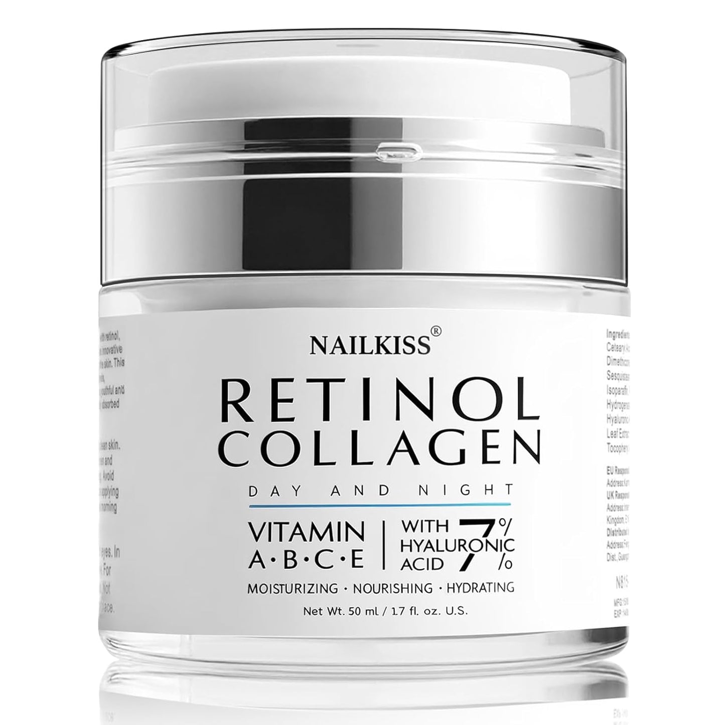 Revitalize Your Skin with Our Luxurious Night Cream - Anti-Aging Face Moisturizer Enriched with Retinol, Collagen & Niacinamide - Experience Youthful Radiance!