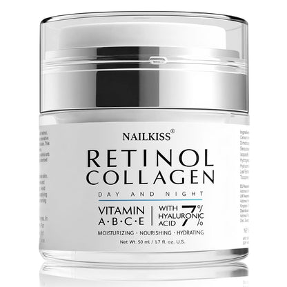 Revitalize Your Skin with Our Luxurious Night Cream - Anti-Aging Face Moisturizer Enriched with Retinol, Collagen & Niacinamide - Experience Youthful Radiance!