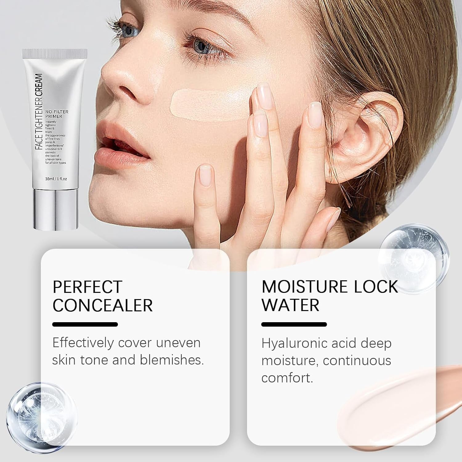 Instant Eye Lift & Tightening Primer - Banish Under Eye Bags and Perfect Your Make-Up Look!