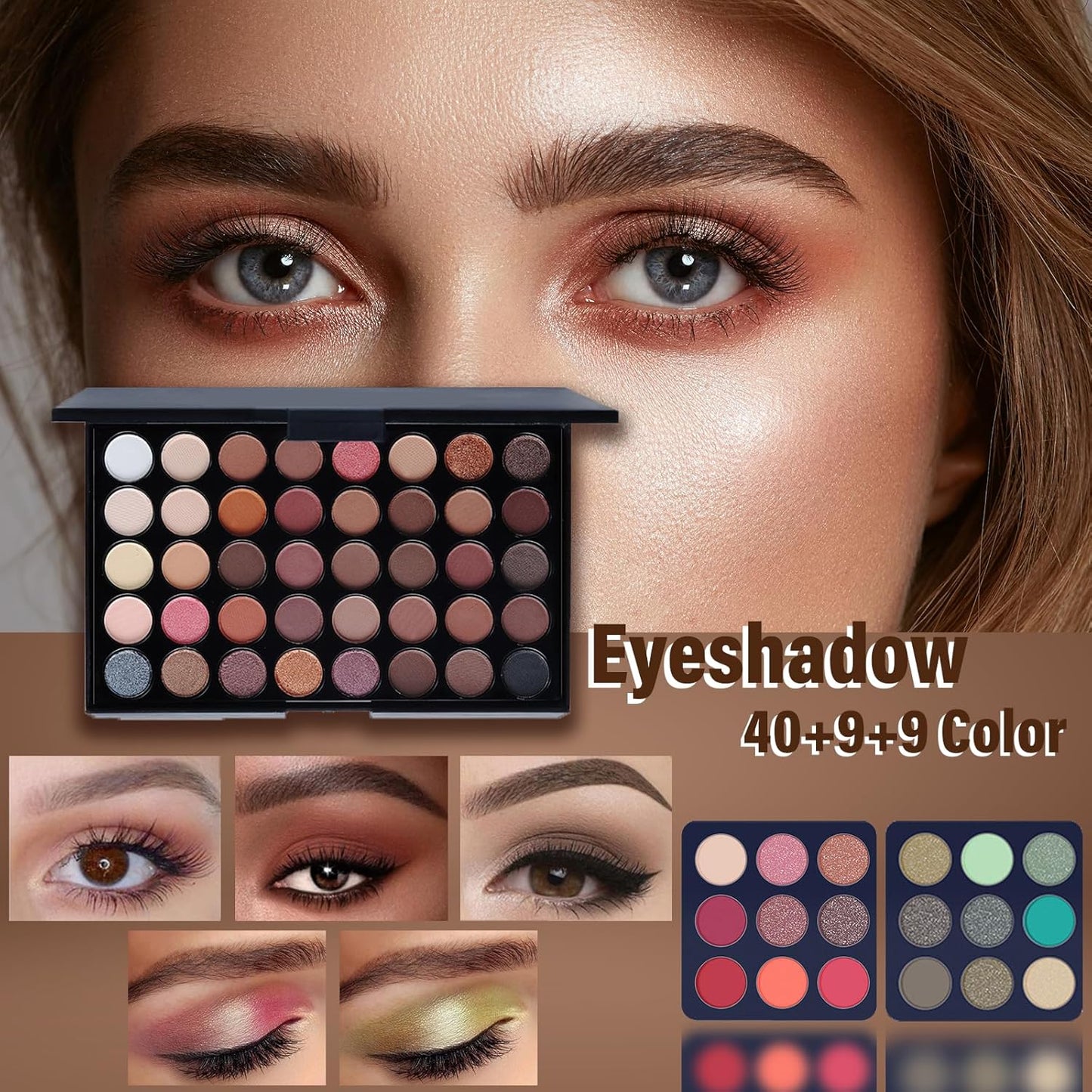 Makeup Set for Women, Makeup Kit for Beginners Teen Girls, Makeup Gift Set for Teens & Adults, Makeup Set for Girls, Eyeshadow Palette, Face & Eye Make Up