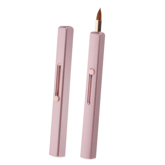 Elevate Your Lip Game with 2Pcs Retractable Lip Brushes – Perfect for Gloss & Color on the Go!