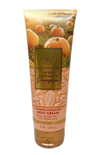 Sweet Cinnamon Pumpkin Gift Set- Fine Fragrance Mist, Body Lotion, Body Cream and Body Wash with Yamma Jamma Soap