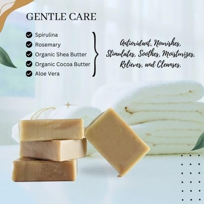 Revitalize Your Skin with Arnica Aloe Vera & Rosemary Handcrafted Vegan Soap – 100% Natural Hydration for Hand, Face, and Body – Premium Artisanal Quality from Miami
