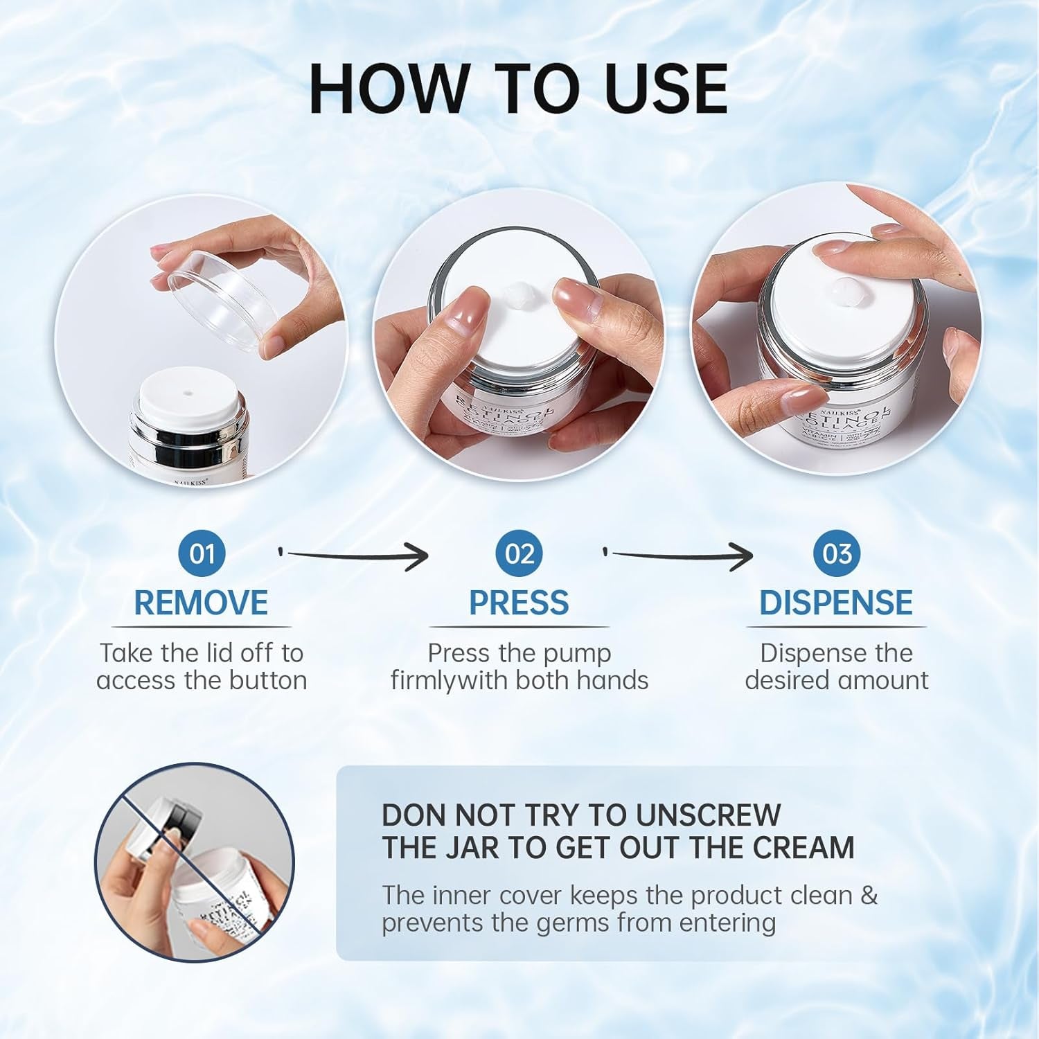 Revitalize Your Skin with Our Luxurious Night Cream - Anti-Aging Face Moisturizer Enriched with Retinol, Collagen & Niacinamide - Experience Youthful Radiance!