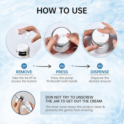 Revitalize Your Skin with Our Luxurious Night Cream - Anti-Aging Face Moisturizer Enriched with Retinol, Collagen & Niacinamide - Experience Youthful Radiance!