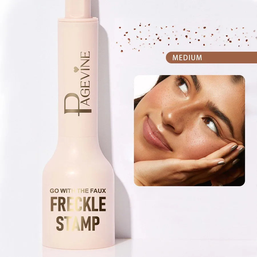 Liquid Air Cushion Freckle Stamp Pen Five-Point Head Freckle Natural Simulation Fake Dot Spot Pen Waterproof Lasting Makeup